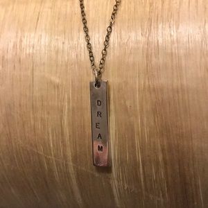 Recycled Sterling Silver Dream necklace.
